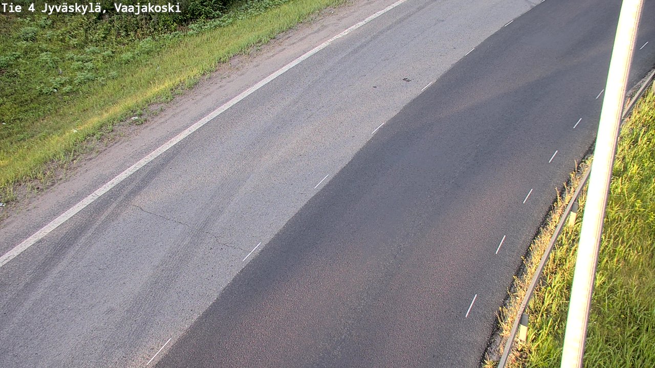Weather Camera Image Road 4 Jyväskylä, Vaajakoski, Jyväskylä, Keski-Suomi
