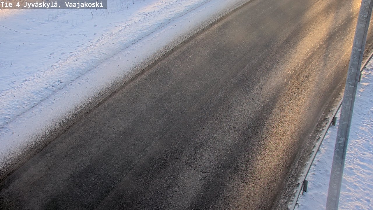 Weather Camera Image Road 4 Jyväskylä, Vaajakoski, Jyväskylä, Keski-Suomi