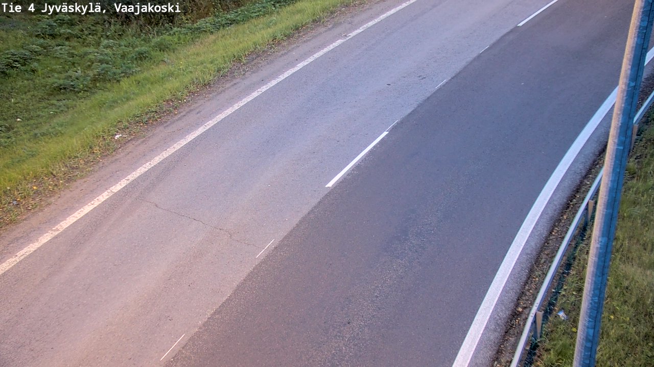 Weather Camera Image Road 4 Jyväskylä, Vaajakoski, Jyväskylä, Keski-Suomi