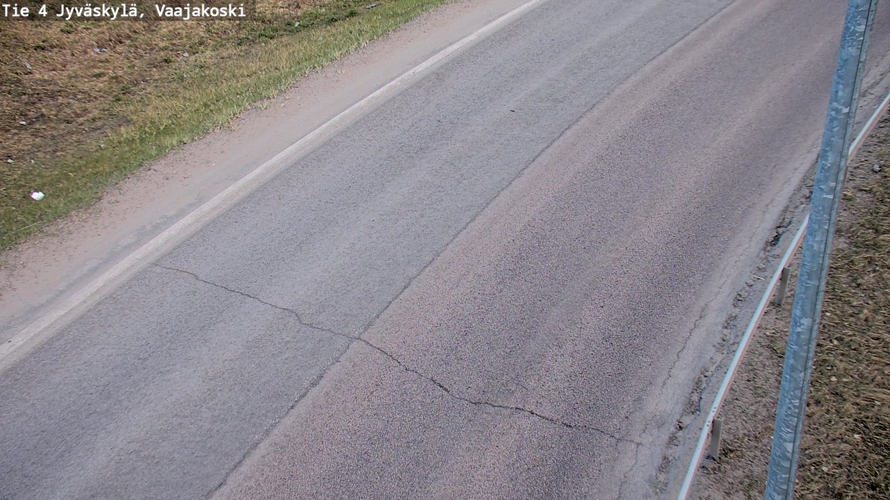 Weather Camera Image Road 4 Jyväskylä, Vaajakoski, Jyväskylä, Keski-Suomi