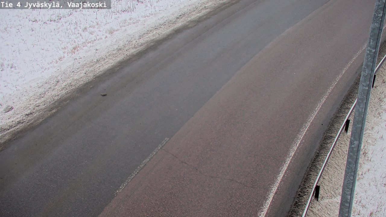 Weather Camera Image Väg 4 Jyväskylä, Vaajakoski, Jyväskylä, Keski-Suomi