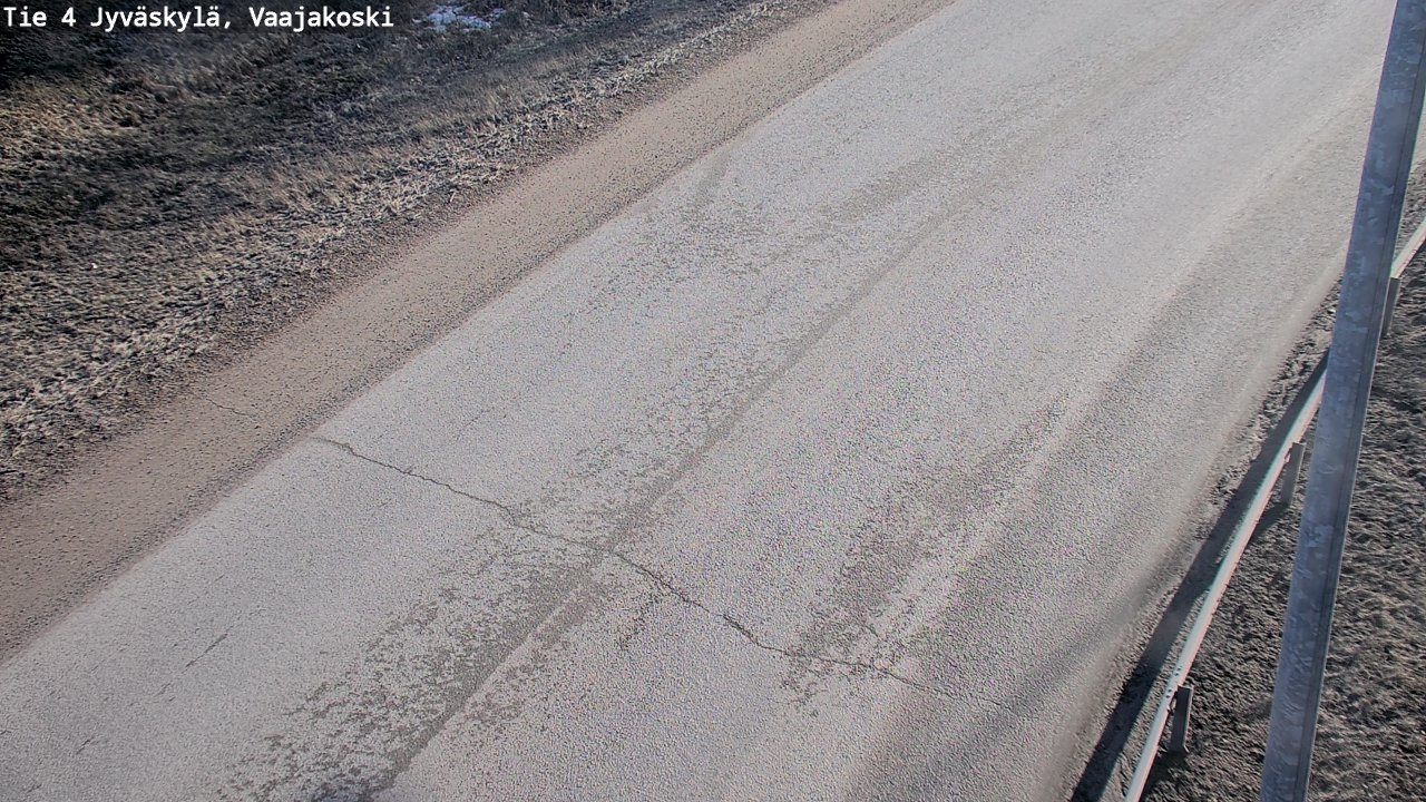 Weather Camera Image Road 4 Jyväskylä, Vaajakoski, Jyväskylä, Keski-Suomi