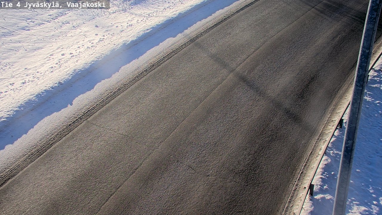 Weather Camera Image Väg 4 Jyväskylä, Vaajakoski, Jyväskylä, Keski-Suomi