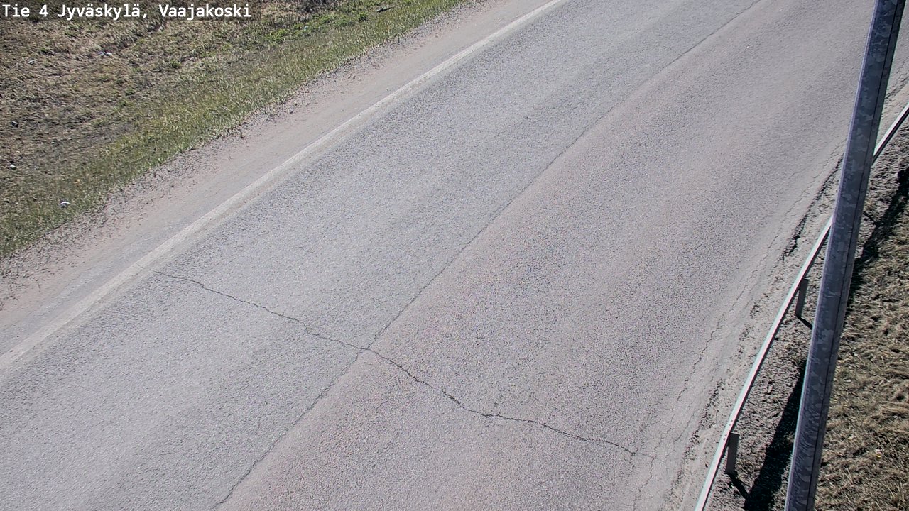 Weather Camera Image Road 4 Jyväskylä, Vaajakoski, Jyväskylä, Keski-Suomi