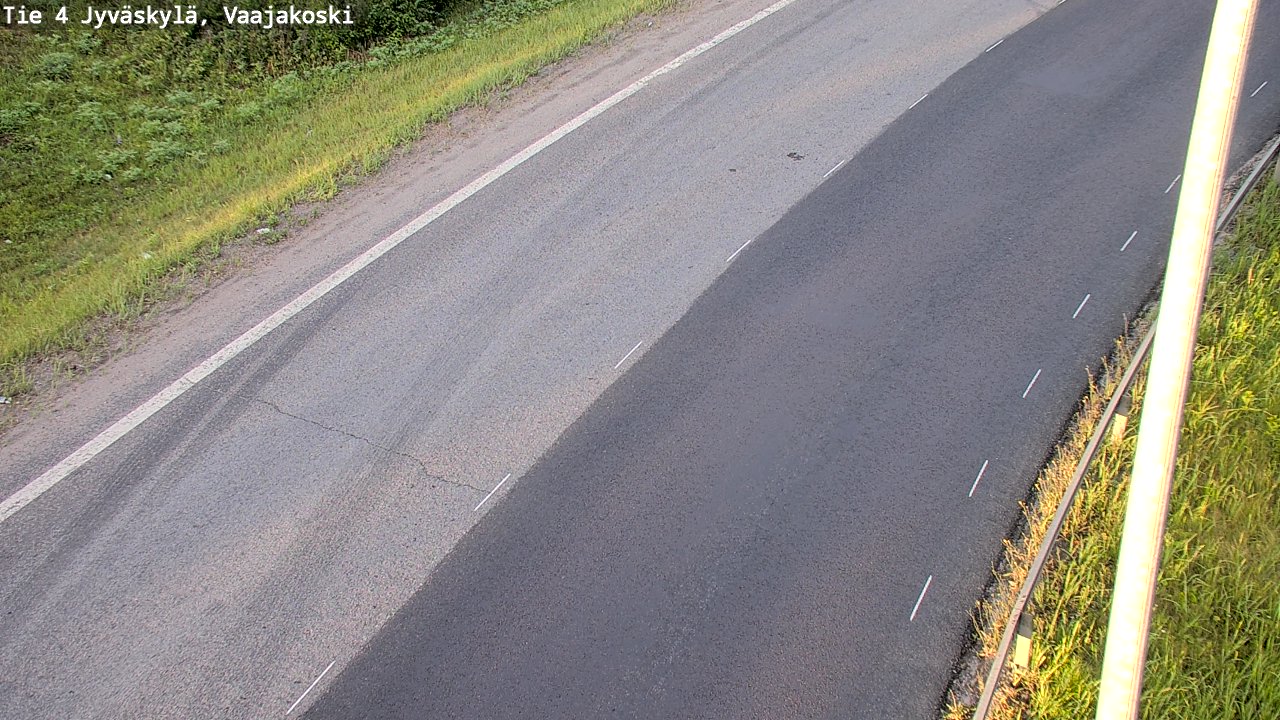 Weather Camera Image Road 4 Jyväskylä, Vaajakoski, Jyväskylä, Keski-Suomi