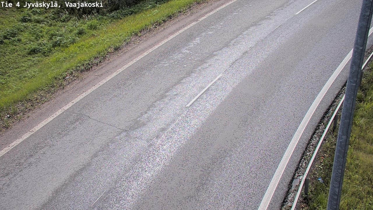 Weather Camera Image Road 4 Jyväskylä, Vaajakoski, Jyväskylä, Keski-Suomi