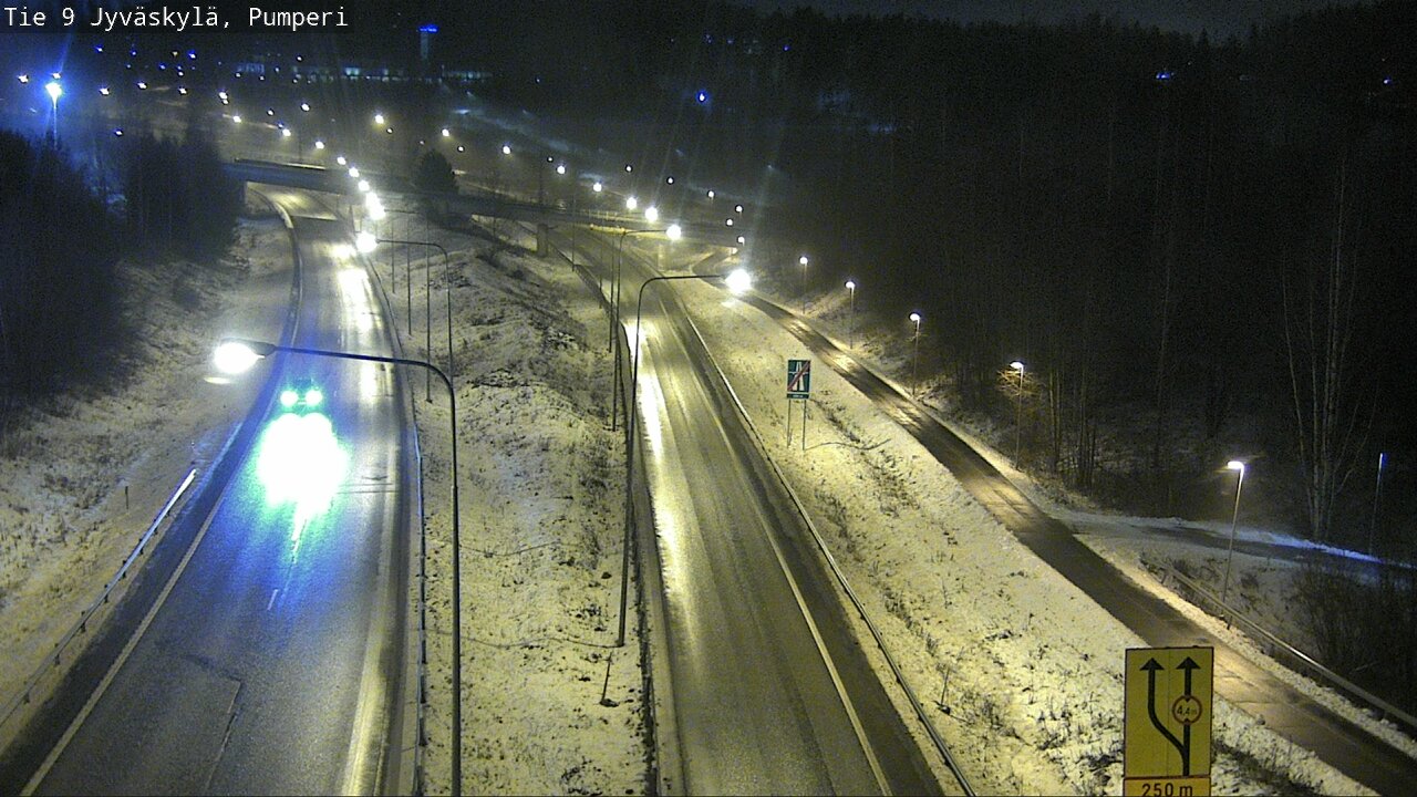 Weather Camera Image Väg 9 Jyväskylä, Pumperi, Jyväskylä, Keski-Suomi