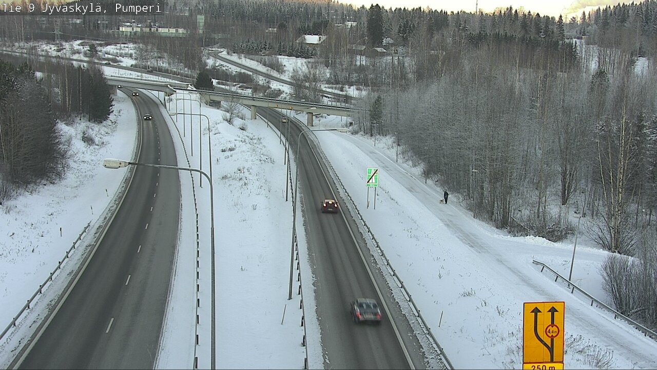 Weather Camera Image Road 9 Jyväskylä, Pumperi, Jyväskylä, Keski-Suomi
