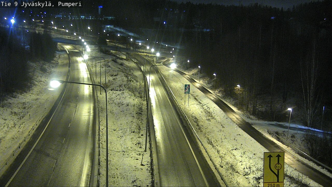 Weather Camera Image Väg 9 Jyväskylä, Pumperi, Jyväskylä, Keski-Suomi