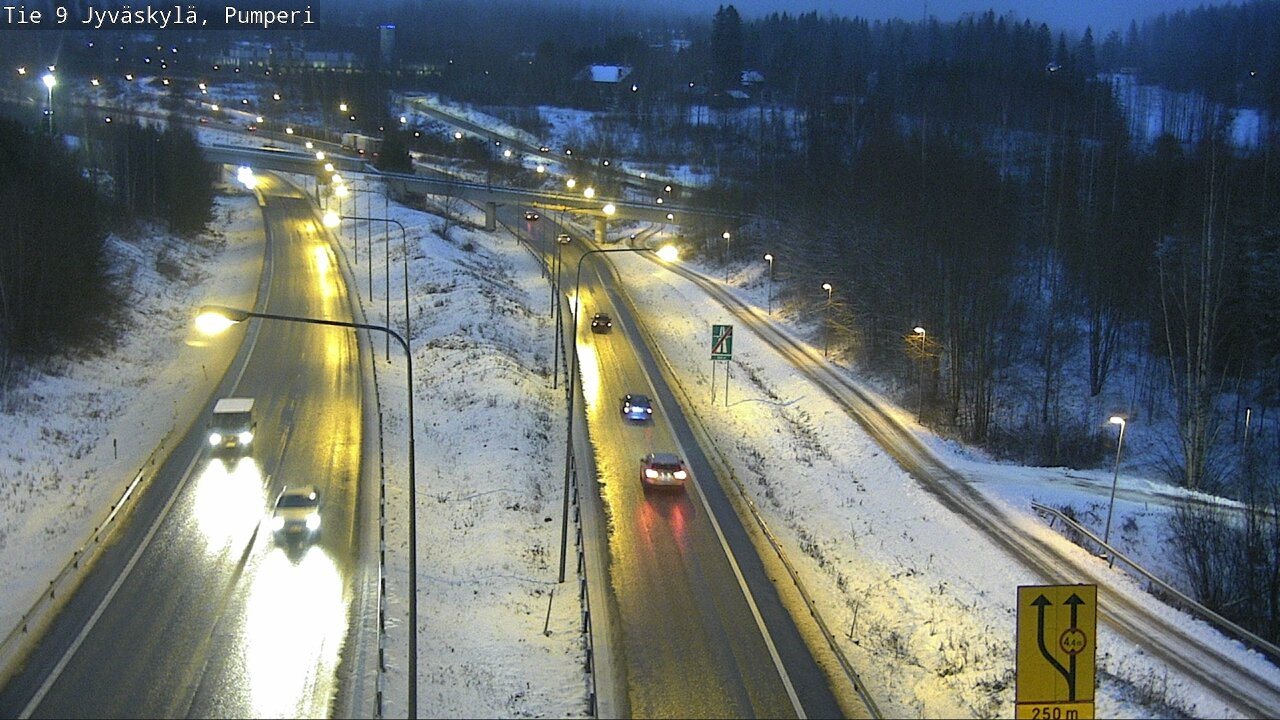 Weather Camera Image Väg 9 Jyväskylä, Pumperi, Jyväskylä, Keski-Suomi