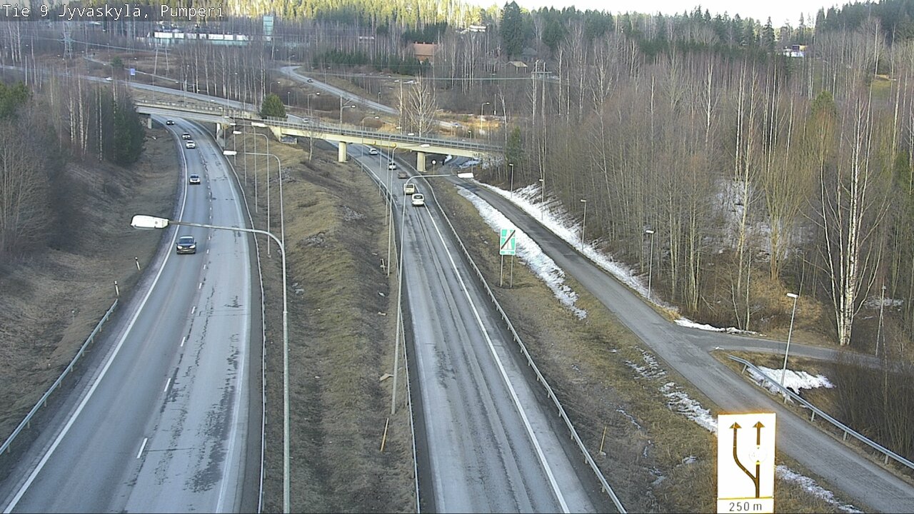 Weather Camera Image Road 9 Jyväskylä, Pumperi, Jyväskylä, Keski-Suomi
