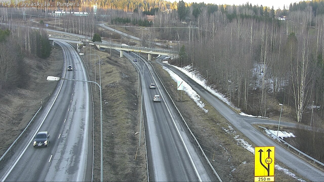 Weather Camera Image Väg 9 Jyväskylä, Pumperi, Jyväskylä, Keski-Suomi