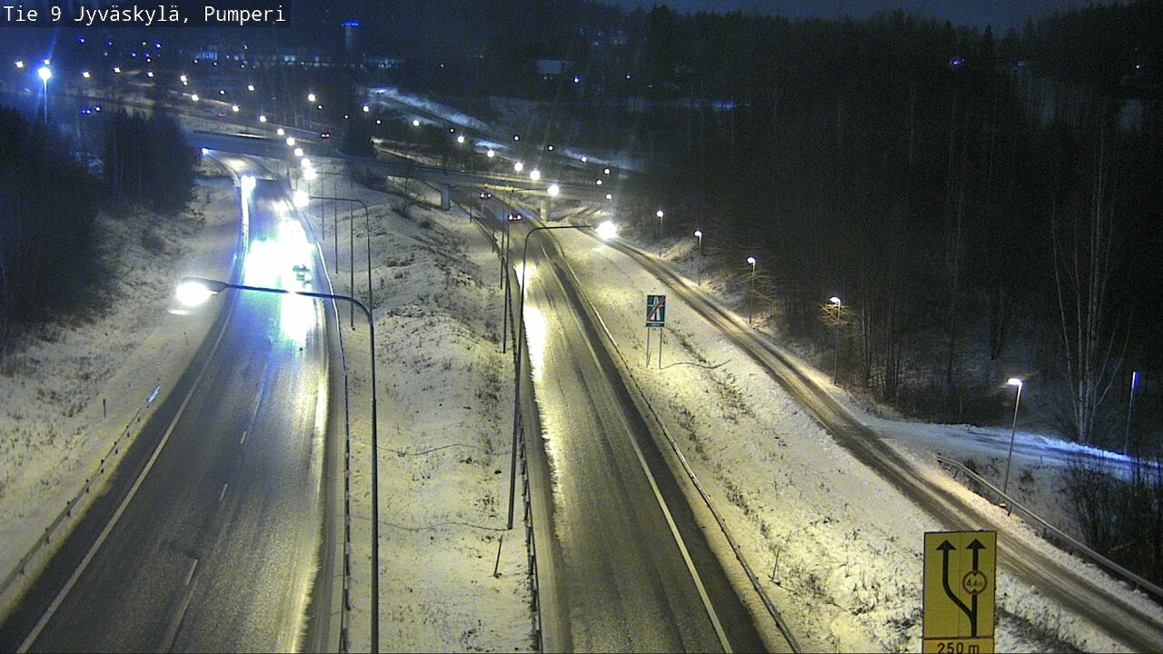 Weather Camera Image Väg 9 Jyväskylä, Pumperi, Jyväskylä, Keski-Suomi