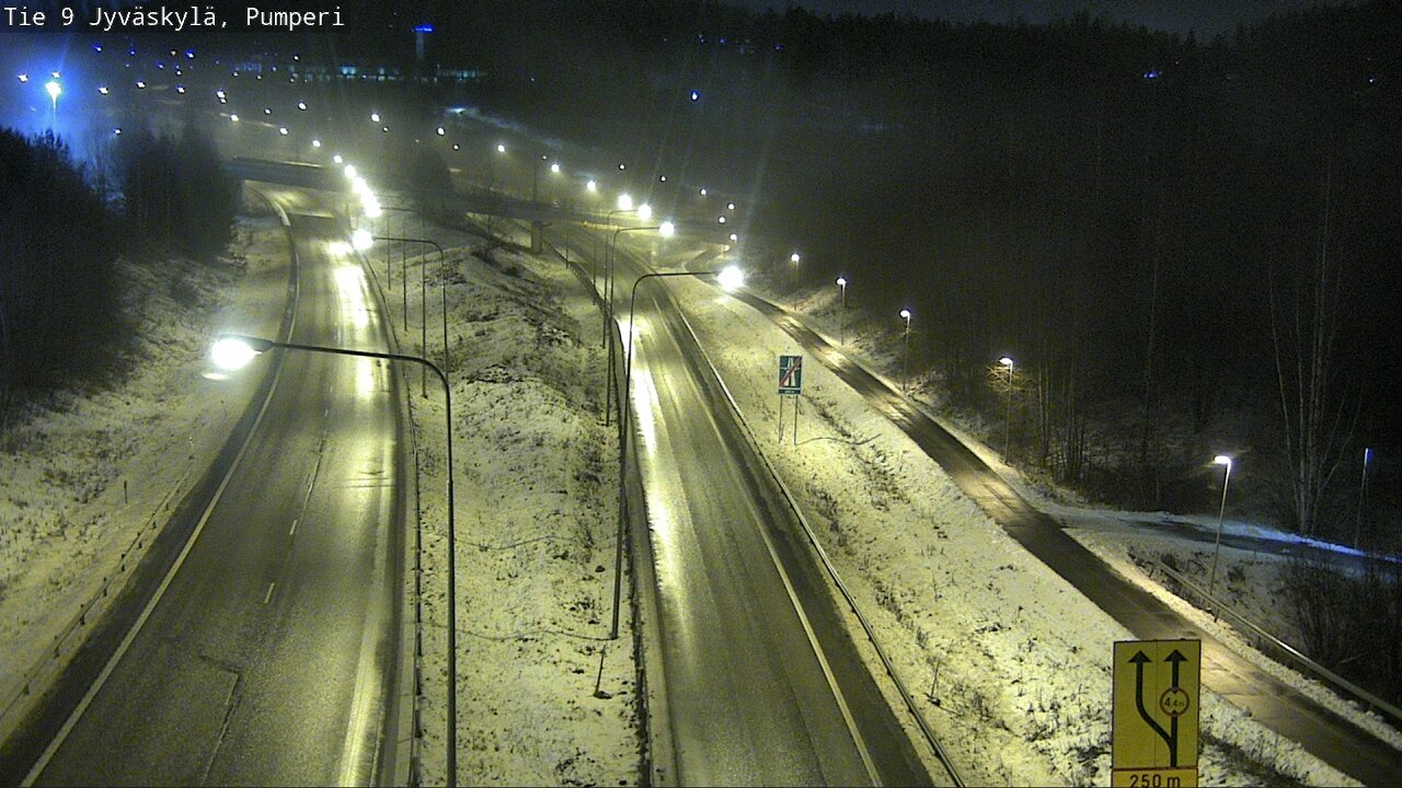Weather Camera Image Väg 9 Jyväskylä, Pumperi, Jyväskylä, Keski-Suomi