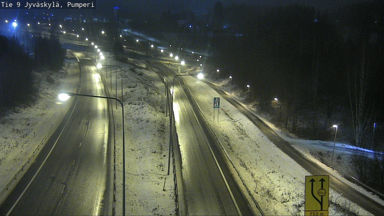 Weather Camera Image Väg 9 Jyväskylä, Pumperi, Jyväskylä, Keski-Suomi