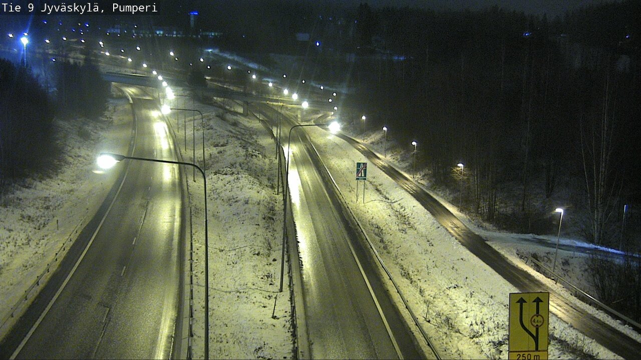 Weather Camera Image Väg 9 Jyväskylä, Pumperi, Jyväskylä, Keski-Suomi