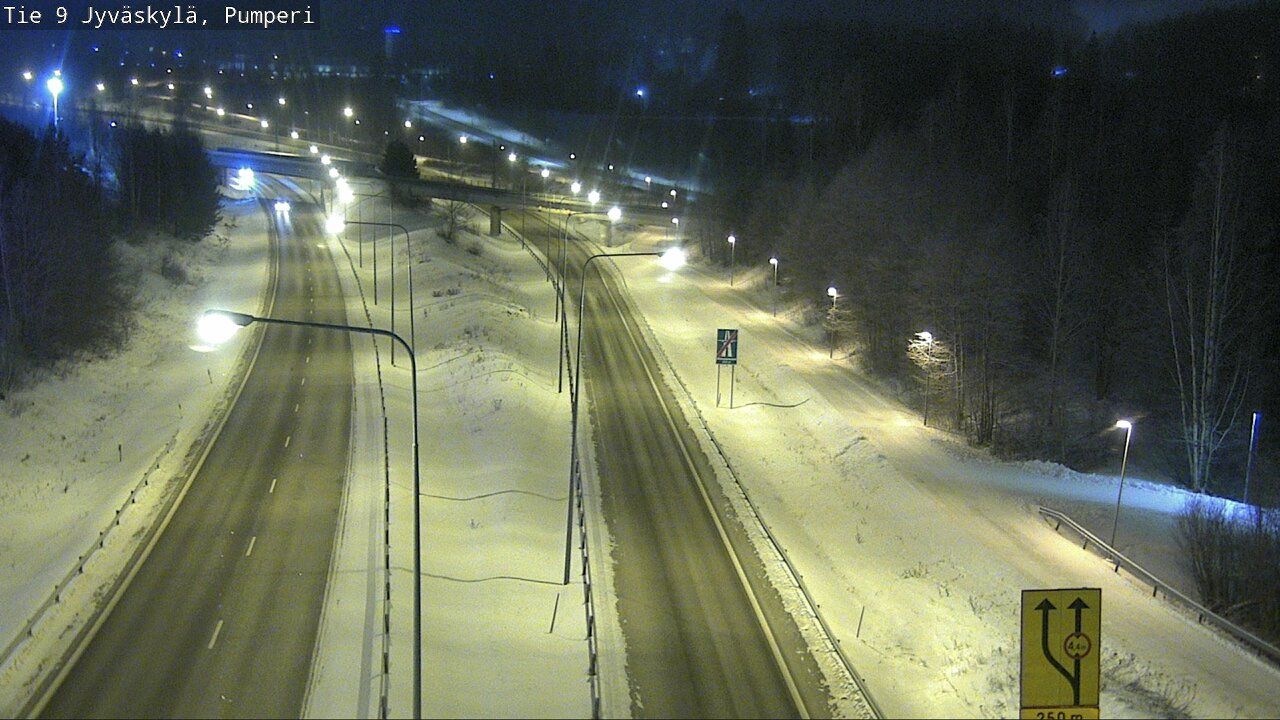 Weather Camera Image Road 9 Jyväskylä, Pumperi, Jyväskylä, Keski-Suomi