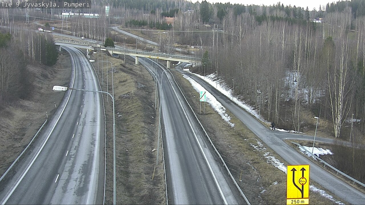 Weather Camera Image Väg 9 Jyväskylä, Pumperi, Jyväskylä, Keski-Suomi
