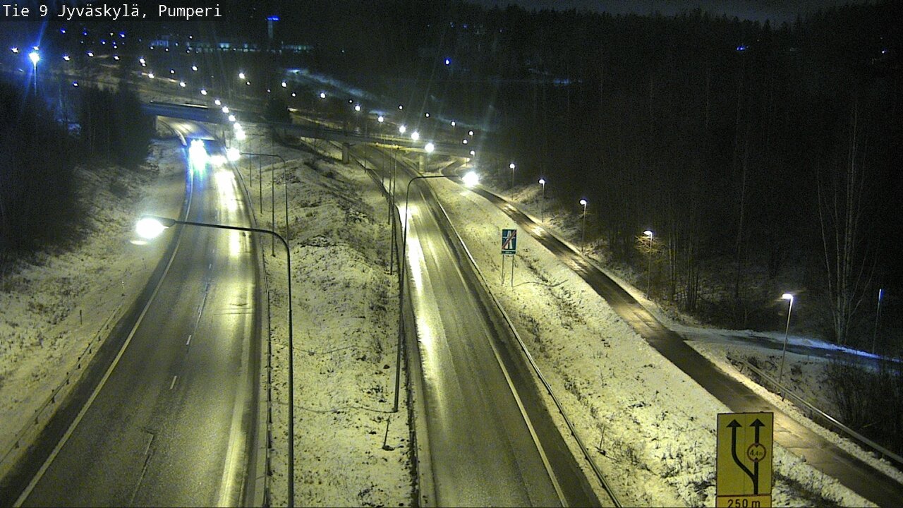 Weather Camera Image Väg 9 Jyväskylä, Pumperi, Jyväskylä, Keski-Suomi