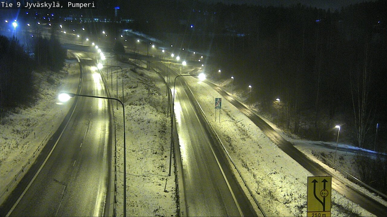 Weather Camera Image Väg 9 Jyväskylä, Pumperi, Jyväskylä, Keski-Suomi