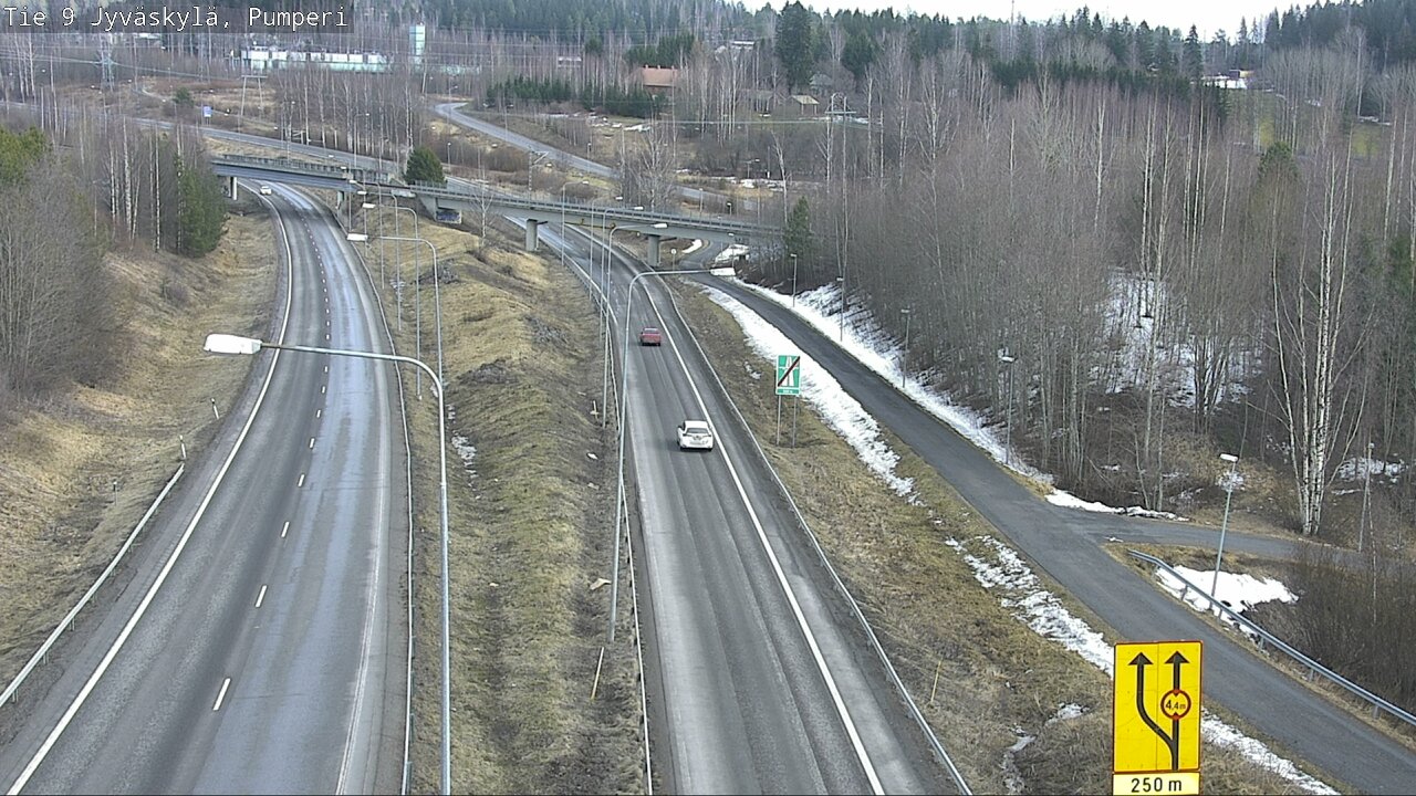 Weather Camera Image Road 9 Jyväskylä, Pumperi, Jyväskylä, Keski-Suomi