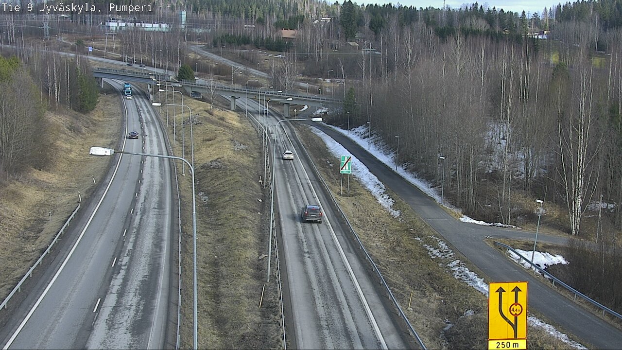 Weather Camera Image Road 9 Jyväskylä, Pumperi, Jyväskylä, Keski-Suomi