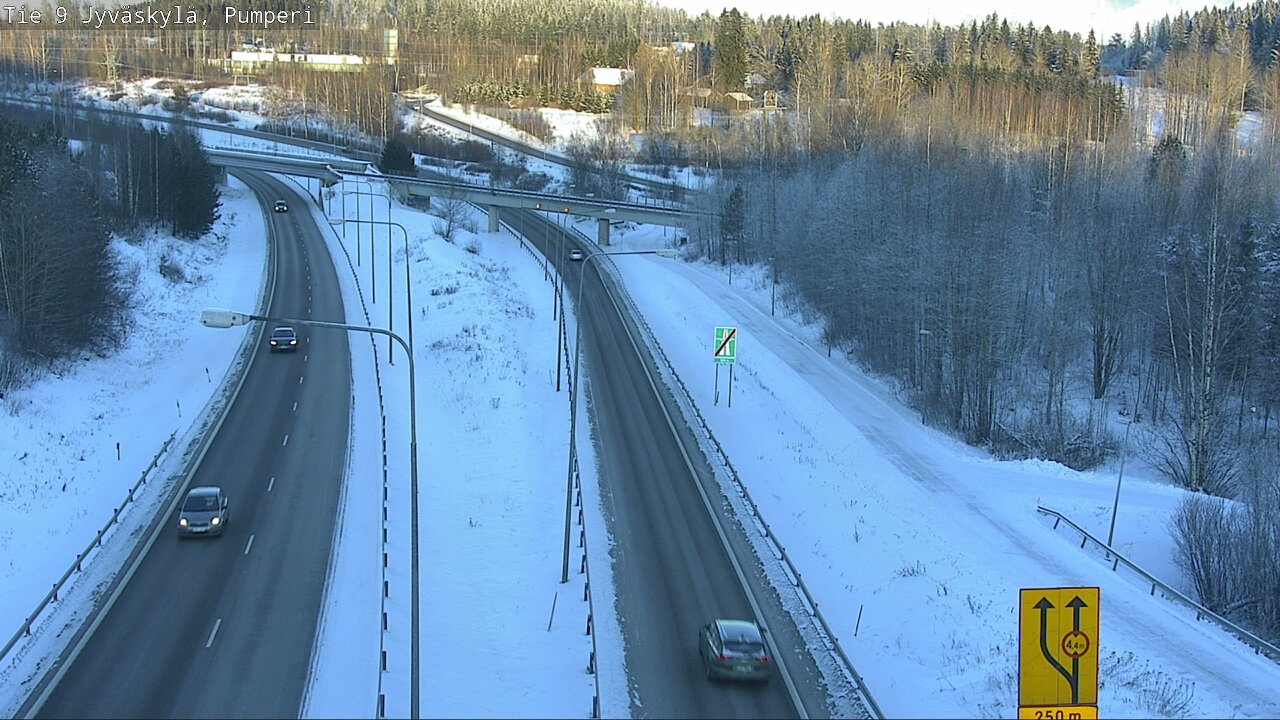 Weather Camera Image Road 9 Jyväskylä, Pumperi, Jyväskylä, Keski-Suomi