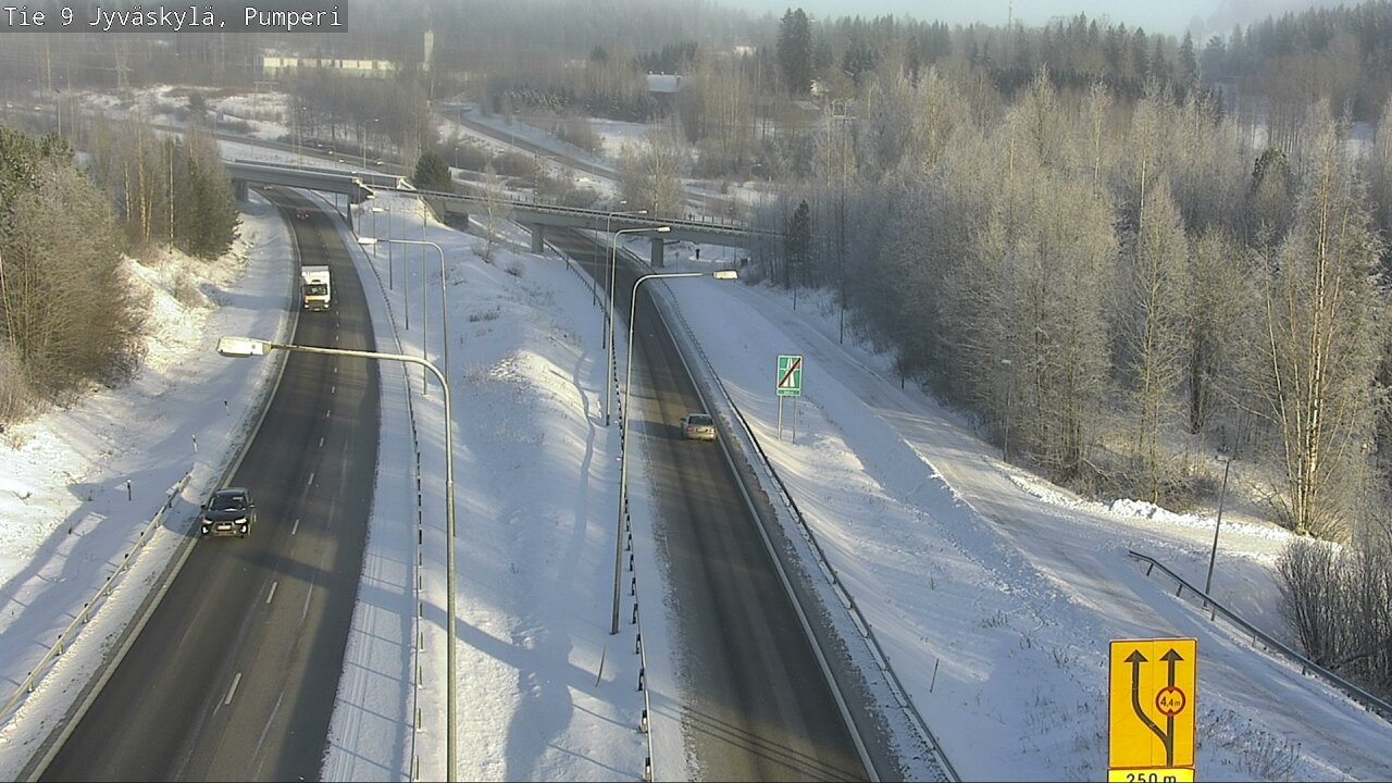 Weather Camera Image Väg 9 Jyväskylä, Pumperi, Jyväskylä, Keski-Suomi
