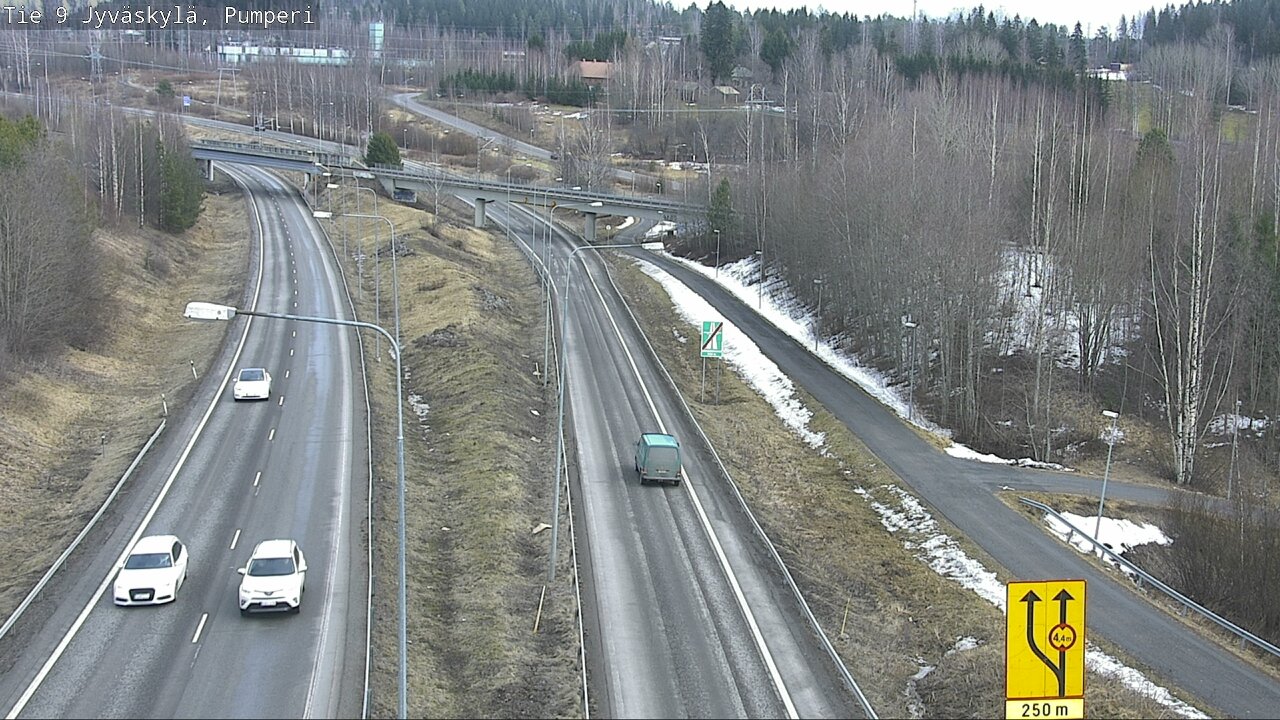 Weather Camera Image Road 9 Jyväskylä, Pumperi, Jyväskylä, Keski-Suomi