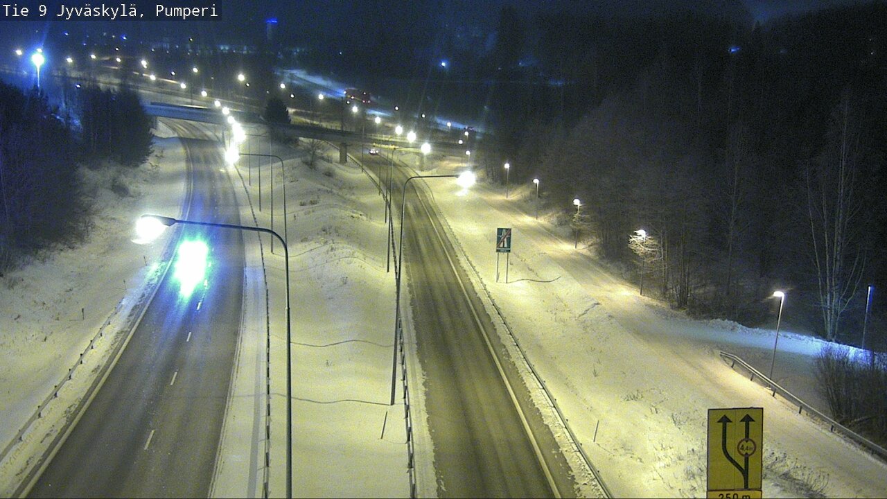 Weather Camera Image Road 9 Jyväskylä, Pumperi, Jyväskylä, Keski-Suomi