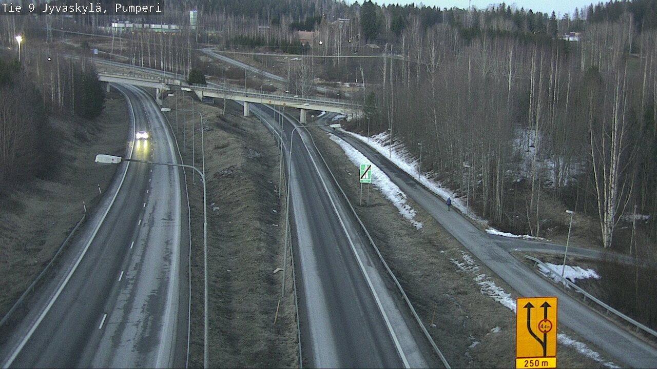 Weather Camera Image Väg 9 Jyväskylä, Pumperi, Jyväskylä, Keski-Suomi