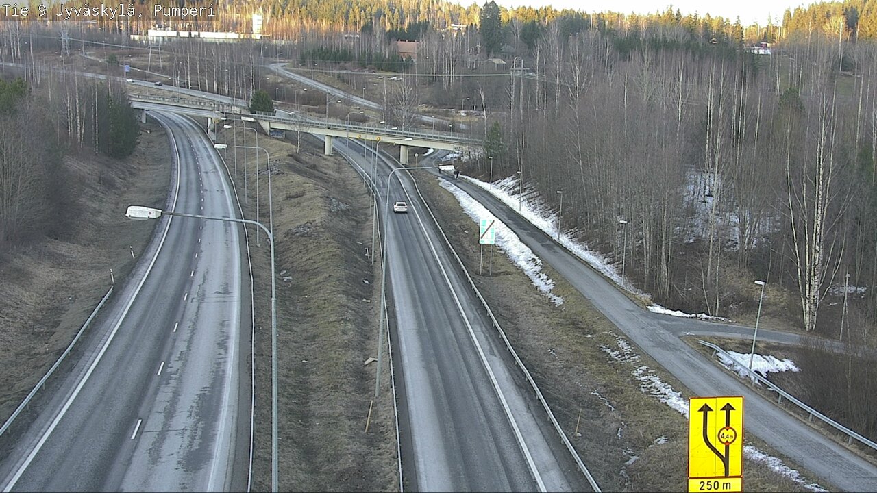 Weather Camera Image Väg 9 Jyväskylä, Pumperi, Jyväskylä, Keski-Suomi