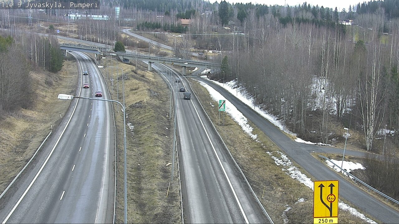 Weather Camera Image Road 9 Jyväskylä, Pumperi, Jyväskylä, Keski-Suomi