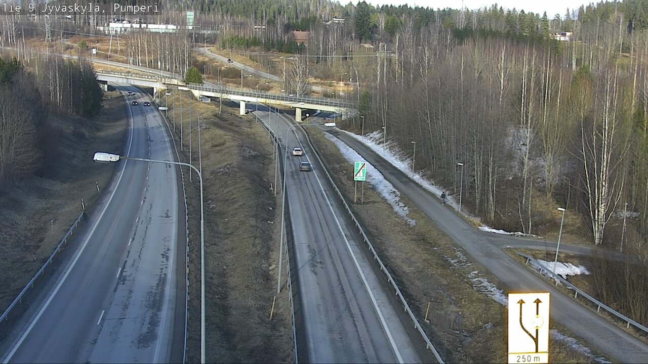 Weather Camera Image Road 9 Jyväskylä, Pumperi, Jyväskylä, Keski-Suomi