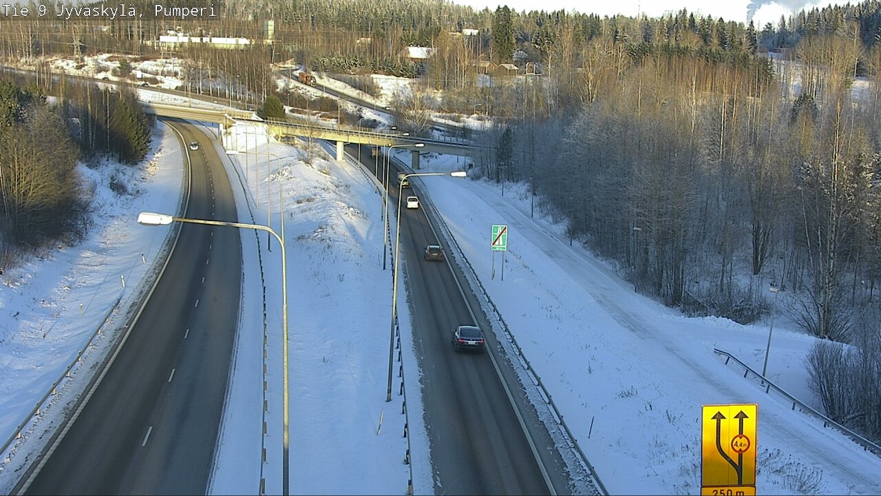 Weather Camera Image Road 9 Jyväskylä, Pumperi, Jyväskylä, Keski-Suomi