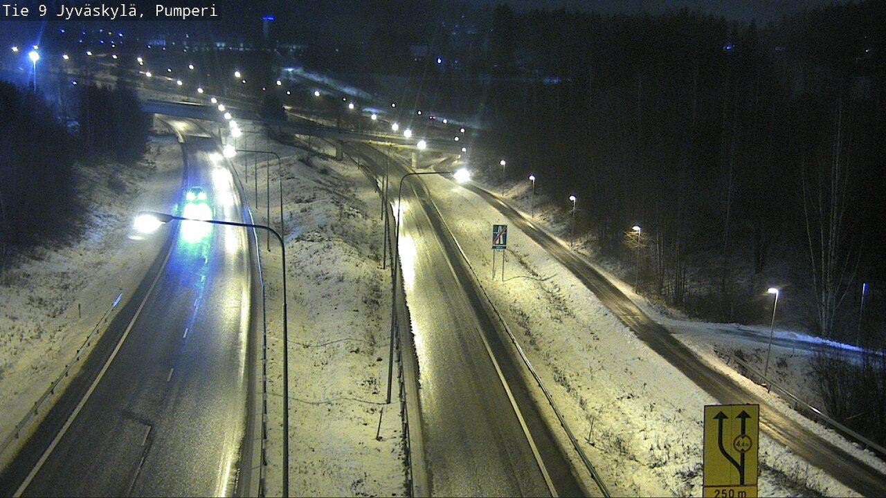 Weather Camera Image Väg 9 Jyväskylä, Pumperi, Jyväskylä, Keski-Suomi
