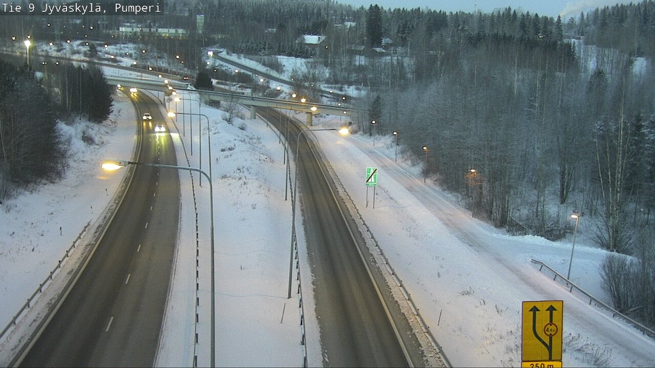 Weather Camera Image Road 9 Jyväskylä, Pumperi, Jyväskylä, Keski-Suomi