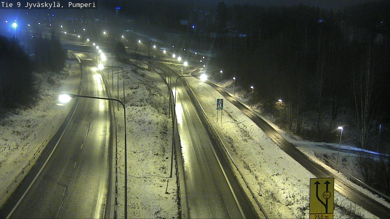 Weather Camera Image Väg 9 Jyväskylä, Pumperi, Jyväskylä, Keski-Suomi