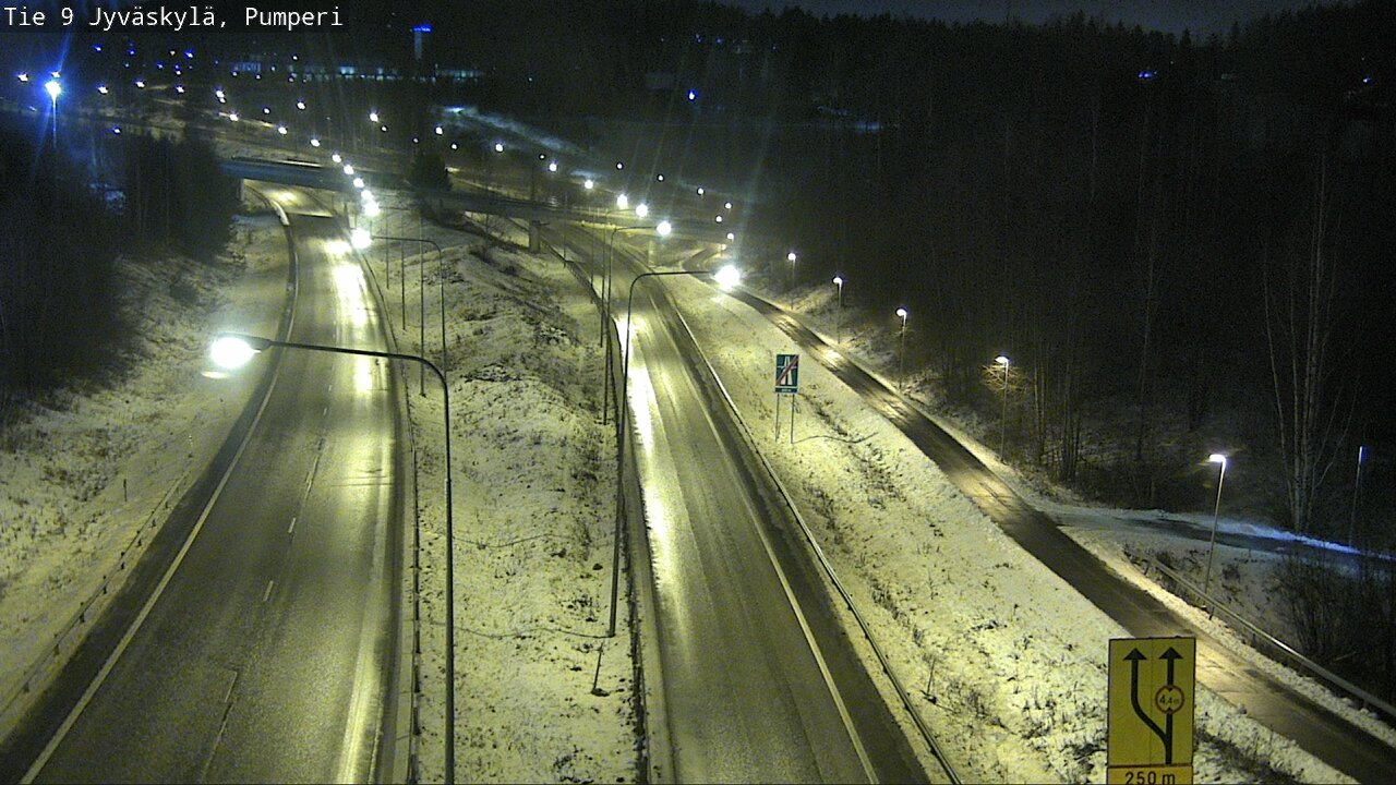 Weather Camera Image Väg 9 Jyväskylä, Pumperi, Jyväskylä, Keski-Suomi
