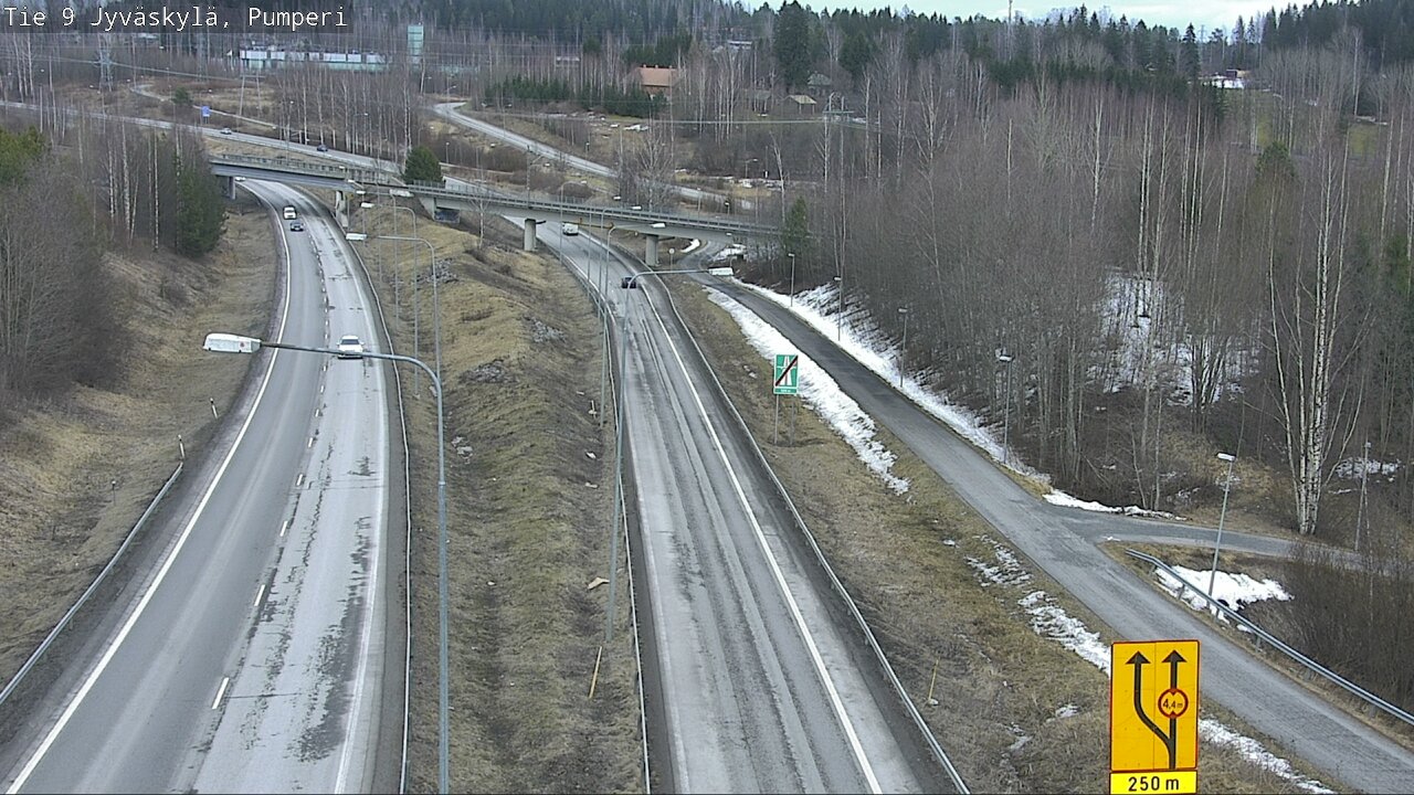 Weather Camera Image Road 9 Jyväskylä, Pumperi, Jyväskylä, Keski-Suomi