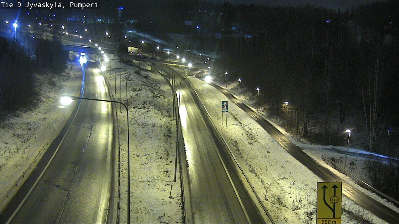 Weather Camera Image Väg 9 Jyväskylä, Pumperi, Jyväskylä, Keski-Suomi