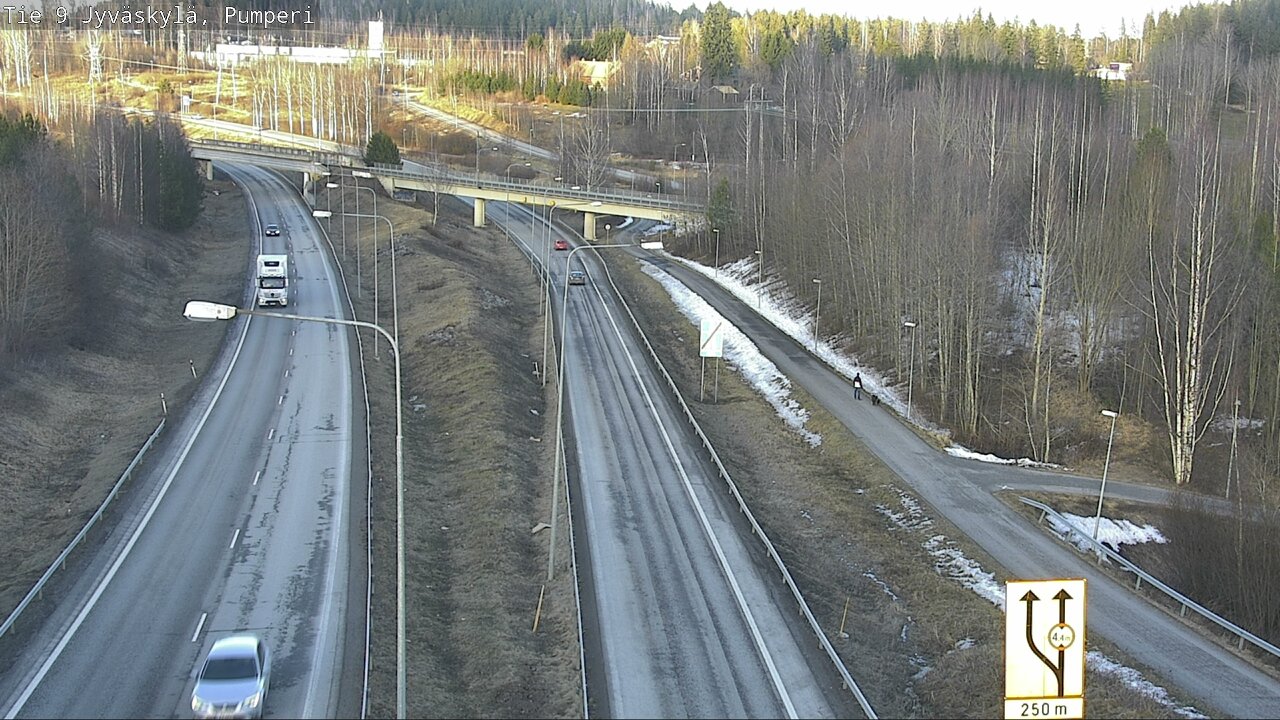 Weather Camera Image Road 9 Jyväskylä, Pumperi, Jyväskylä, Keski-Suomi