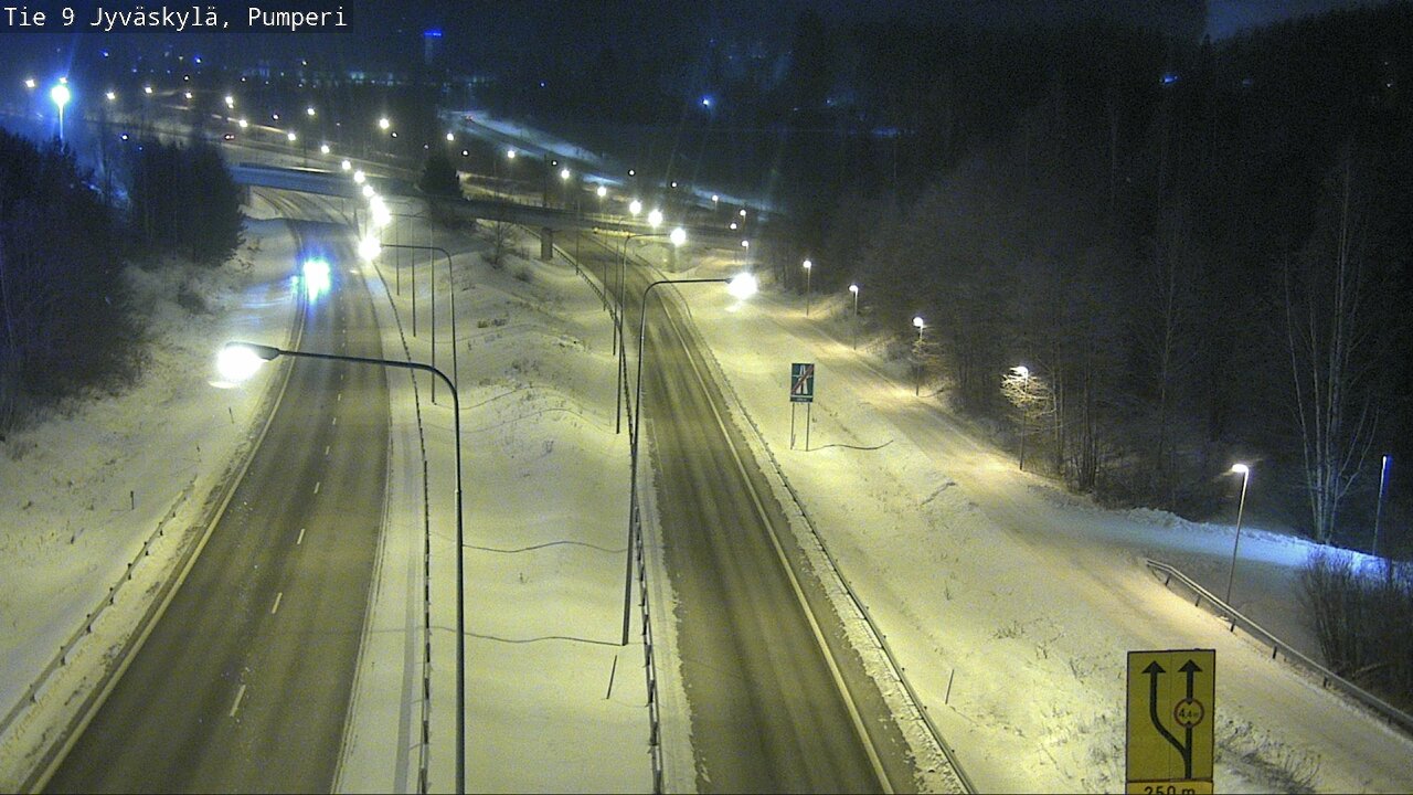 Weather Camera Image Road 9 Jyväskylä, Pumperi, Jyväskylä, Keski-Suomi
