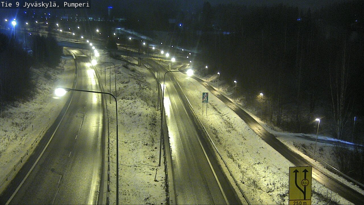 Weather Camera Image Väg 9 Jyväskylä, Pumperi, Jyväskylä, Keski-Suomi