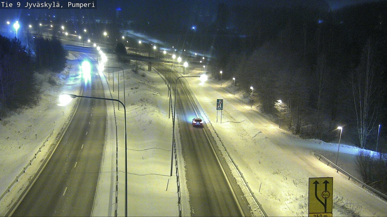 Weather Camera Image Road 9 Jyväskylä, Pumperi, Jyväskylä, Keski-Suomi
