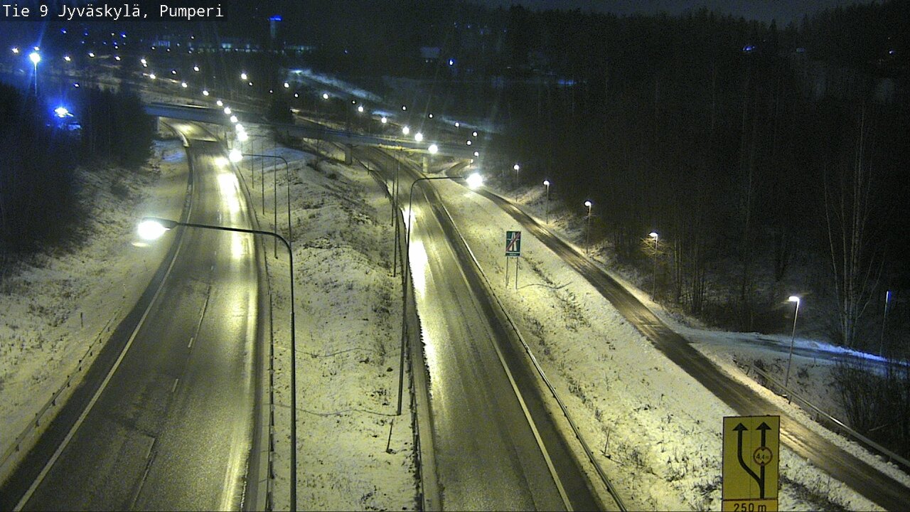 Weather Camera Image Väg 9 Jyväskylä, Pumperi, Jyväskylä, Keski-Suomi