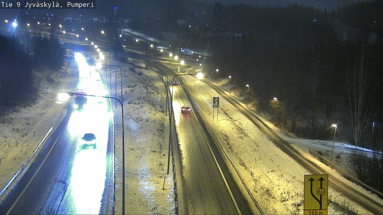 Weather Camera Image Väg 9 Jyväskylä, Pumperi, Jyväskylä, Keski-Suomi