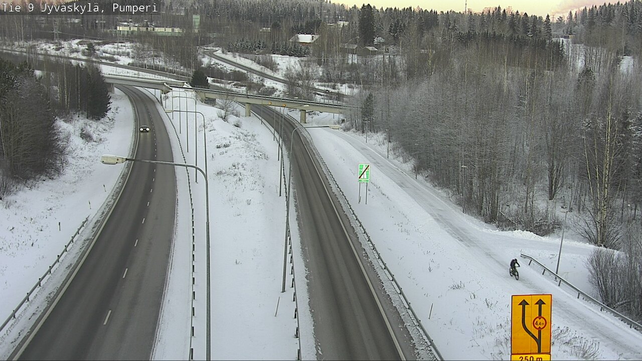 Weather Camera Image Road 9 Jyväskylä, Pumperi, Jyväskylä, Keski-Suomi