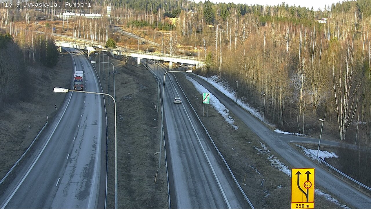 Weather Camera Image Väg 9 Jyväskylä, Pumperi, Jyväskylä, Keski-Suomi