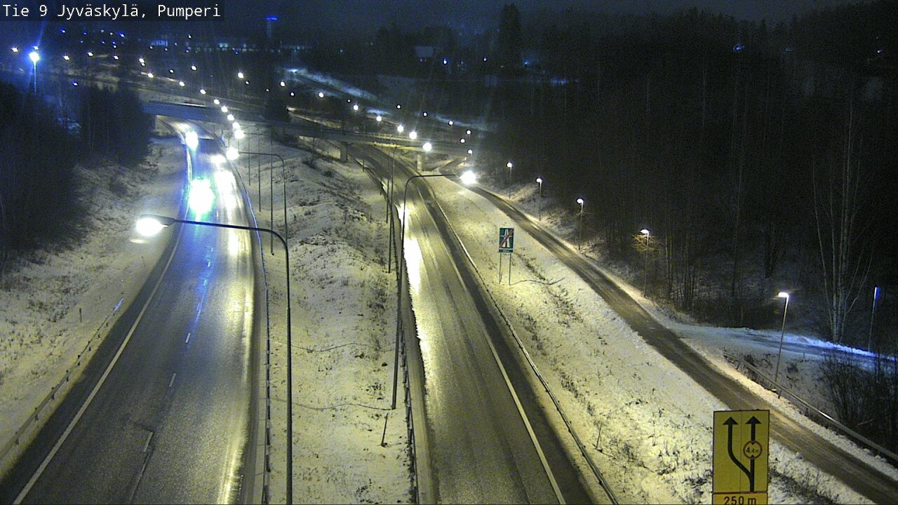 Weather Camera Image Väg 9 Jyväskylä, Pumperi, Jyväskylä, Keski-Suomi